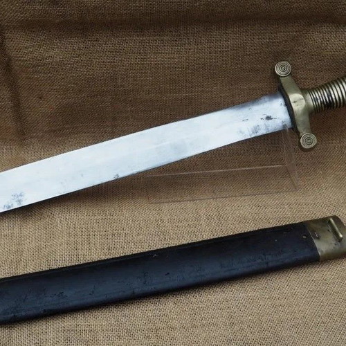 Decorative French sharpened sword used from 1831