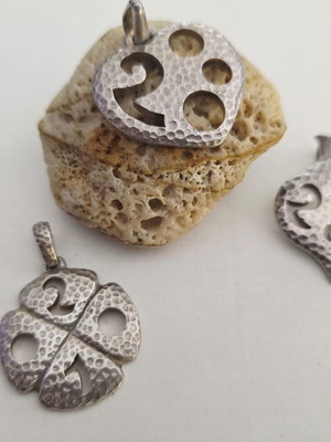 Zolotas 3 Collectible Silver Pendants 2000, 2001 & 2003 Like New
