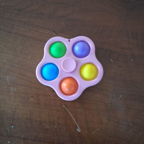 Pop It Fidget Toy set of 8, like new silicone stress relief
