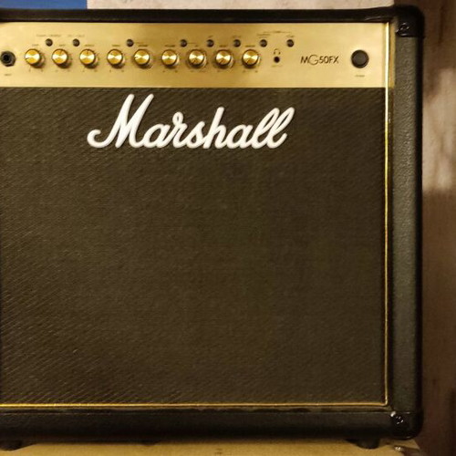 Marshall Amp MG50fx new with two-button pedal