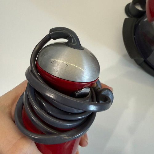 Kenwood kMix TriBlade HB891 multifunction hand blender used, red