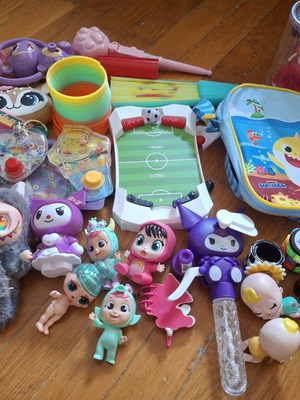 Large set of children's toys and figures
