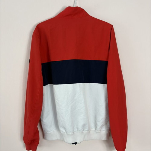 Tommy Jeans jacket size XL like new, red and white