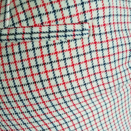 Summer checked pants Pull & Bear small, like new, bootcut straight fit