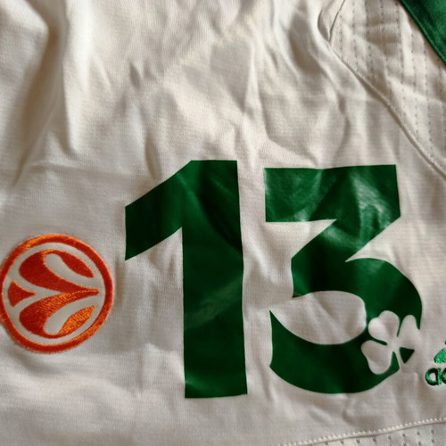 Authentic game shorts of Dimitris Diamantidis Panathinaikos Euroleague 2013-14