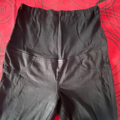 Prenatal maternity pants black used size 42/44