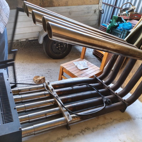 Electronic Fireplace Air Heater used with protective screen