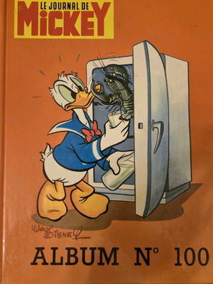 Mickey Mouse Le journal de Mickey No 100 used, in French