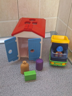 Playmobil 123 φορτηγό με γκαράζ μεταχειρισμένο