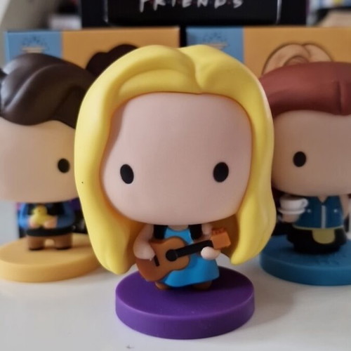 Friends Mini Figures new from McDonalds Rachel, Chandler, Phoebe