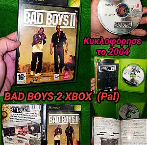 XBOX Bad Boys 2 Video Game κυκλοφόρησε το 2004 Pal έκδοση με manual