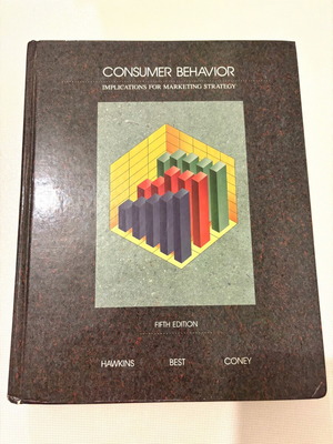 Βιβλίο Consumer Behavior αγγλικό, έκδοση 1992, σε άριστη κατάσταση