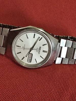 Seiko 5 vintage watch 1974 automatic 6309-716a Japan