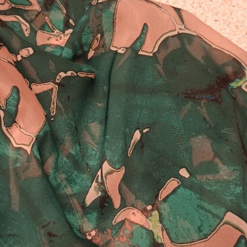 Billy Sabbado maxi dress like new, size M, green and pink