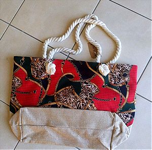 red style summer bag