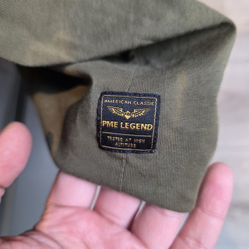 PME Legend T-shirt, khaki, men's size M