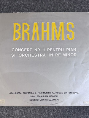 Brahms Warsaw Philharmonic Orchestra vinyl used, classical