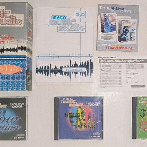 Magix Music Studio V3.0 PC λογισμικό μεταχειρισμένο, έκδοση big box
