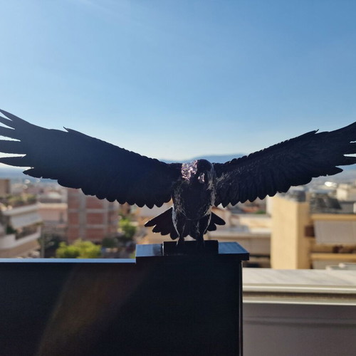 Eagle 3D PETG bird repellent and decorative for balcony