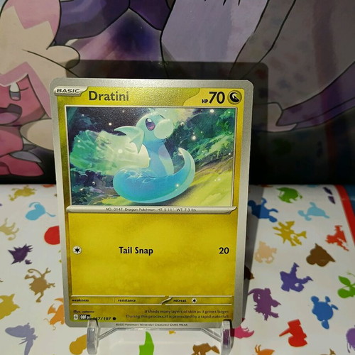 Dratini OBF 157 Pokemon Card like new, Obsidian Flames singles