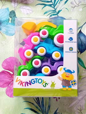Viking Toys Chubbies Gift Box with 7 colorful vehicles