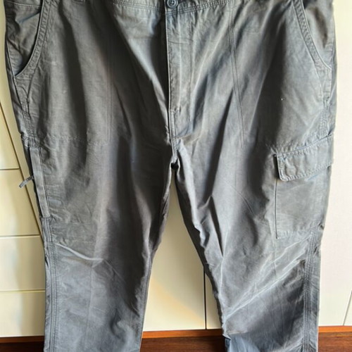M&S Marcs and Spencer grey safari pants used with pockets