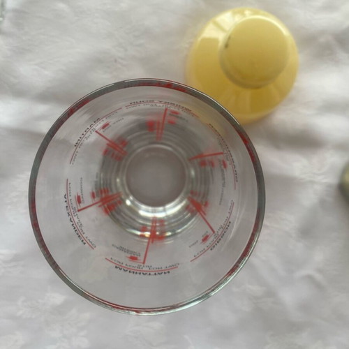 Glass shaker dosometer vintage like new