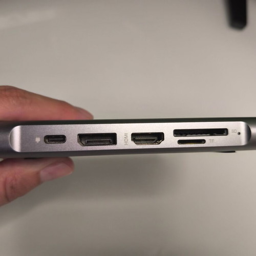 ICY BOX IB-DK4050-CPD USB-C Docking Station like new, 3-screen support, 100W PD