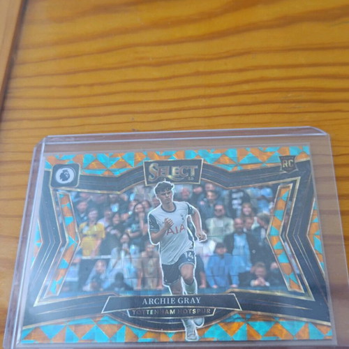 Archie Gray rc Tesselation 15/15 Select EPL card new