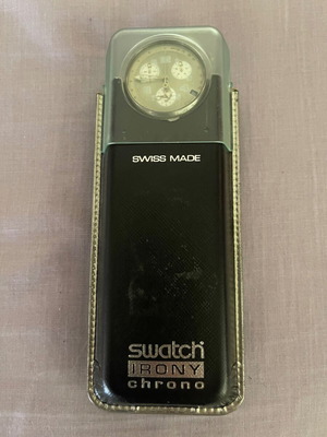 Swatch Irony Chrono σαν καινούργιο, ανδρικό, ασημί