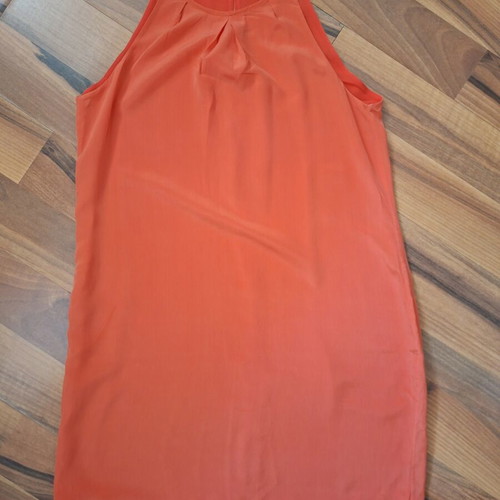 Massimo Dutti coral dress Medium like new, lined, knee-length
