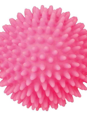 Trixie Dog Toy Spiky Ball 7cm New, Vinyl with Sound