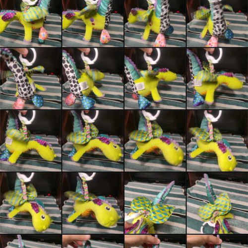 Lamaze Flip Flap Dragon like new