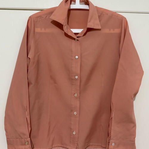 Shirt in loose fit like new, peach color, size M