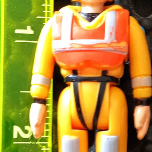 Vintage pilot miniature used, Prisma 2010 toy figure