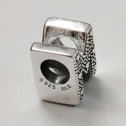Pandora Silver Charm Letter M New
