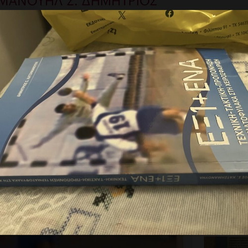 TEFAA Handball Book like new, goalkeeper technique and training