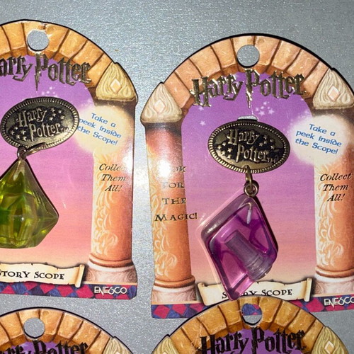 Harry Potter Enesco Story Scope 1st Series Jewel set of 6 like new