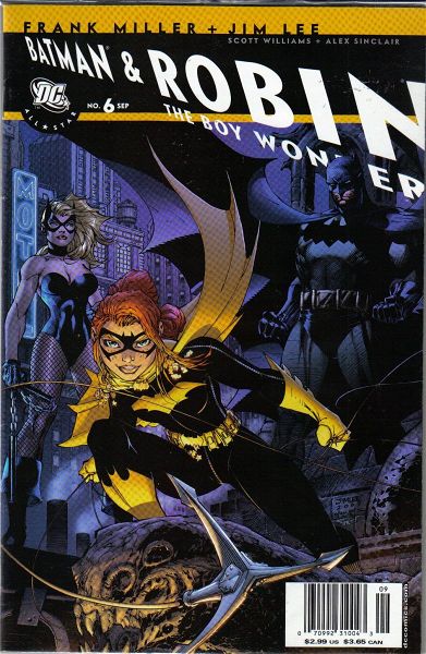  DC COMICS xenoglossa ALL-STAR BATMAN AND ROBIN THE BOY WONDER (2005)