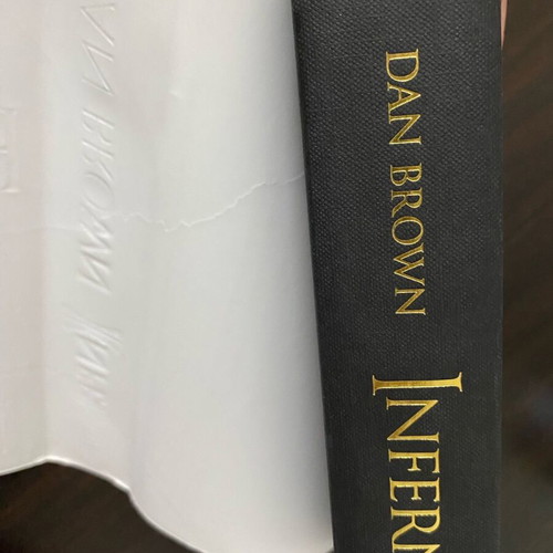 Inferno book like new, English