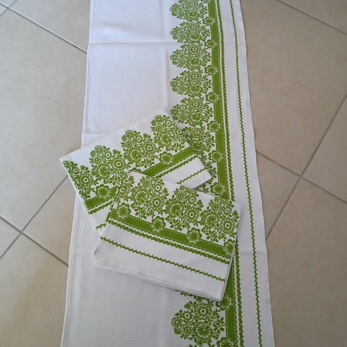 Kitchen towels new, pack of 3, size 0.40x1.00m