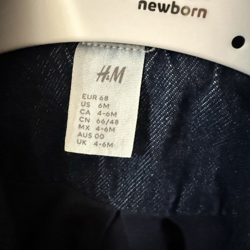 H&M baby coat 68cm like new