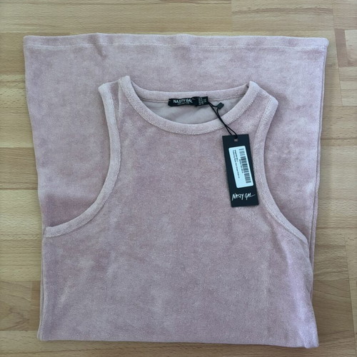 Nasty Gal dress new, size US 8, pink
