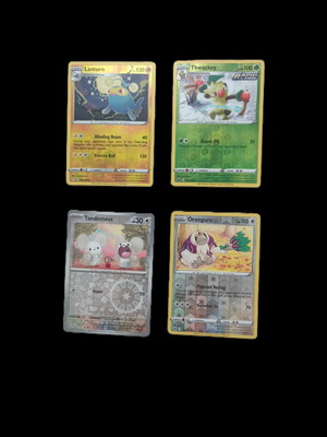 Pokémon TCG collectible cards set of 4