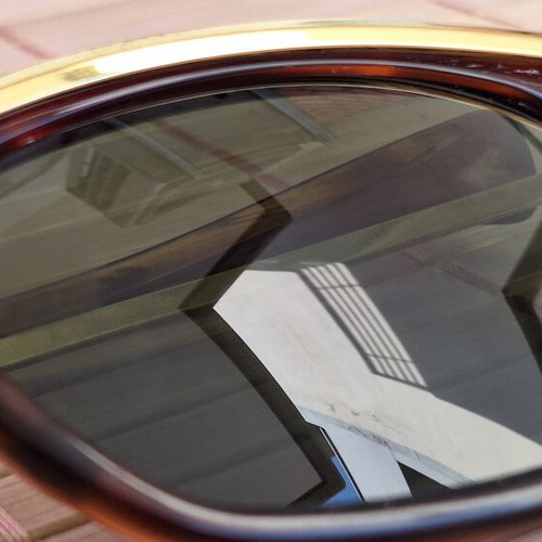 Ray Ban Olympian 2 sunglasses used, Bausch and Lomb G15 green lenses