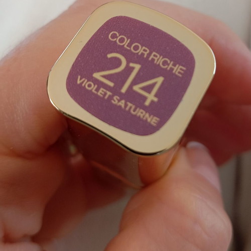 L'Oreal Paris Color Riche Satin lipstick 214 Violet Saturne new