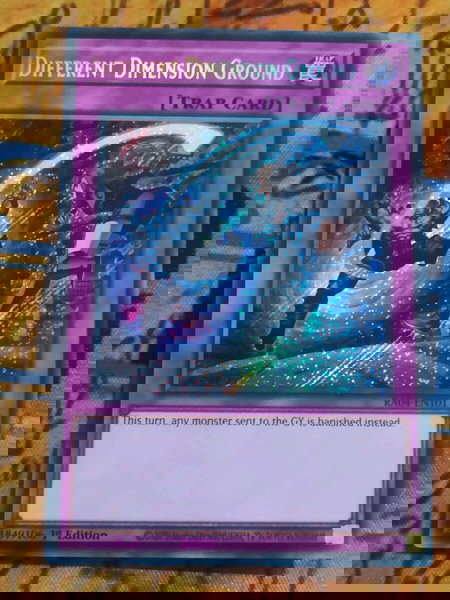 Different Dimension Ground (Secret Rare, Yugioh)