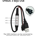 Controller Adapter 3 Keys for Led Strip new