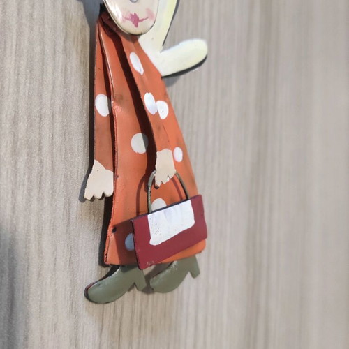 Handmade brooch for coat or jacket like new