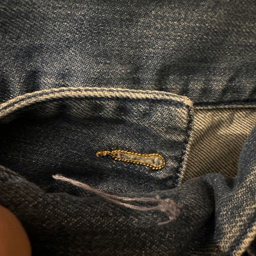 Diesel denim shorts vintage with rips, size 36